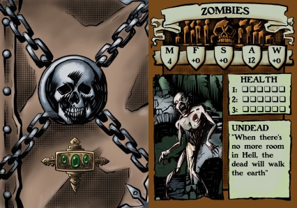 Zombie Stat Card